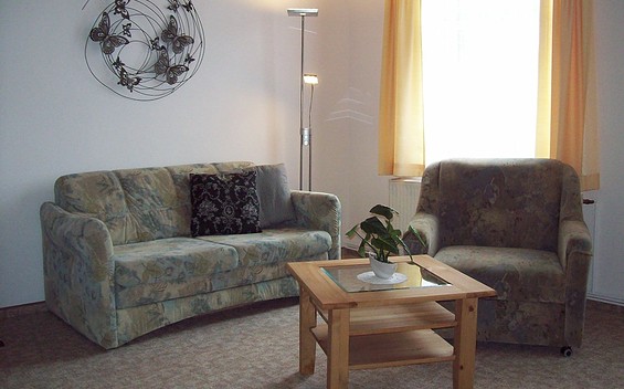 Der Wohnraum, Foto: Helge Paul