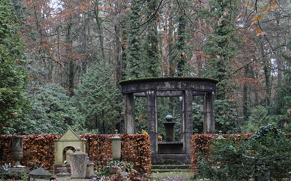 Grabstätte auf dem Südwestkirchhof in Stahnsdorf, Foto: André Stiebitz