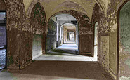 Blick ins Innere der ehemaligen Lungenheilanstalt in Beelitz-Heilstätten, Foto: André Stiebitz