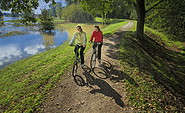 Radeln in der Spreeaue, Foto: R.Weisflog