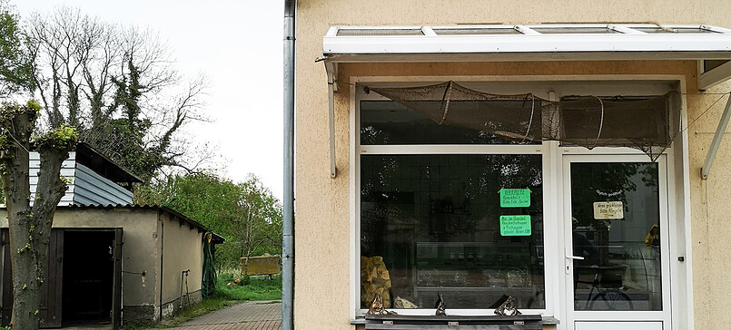 Fischerei Blankensee, fish shop