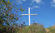 Gipfelkreuz auf dem Apollensberg, Foto: Naturpark Fläming