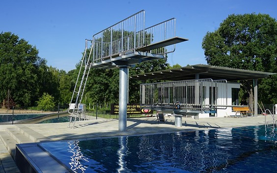 Kiebitzberge, outdoor swimming pool