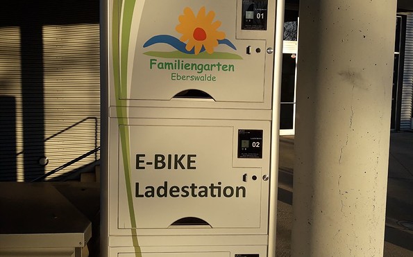 E-Bike Ladesäule, Foto: Stadt Eberswalde