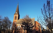 Friedenskirche im Winter, Foto: Stadt Eberswalde