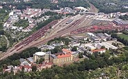 Bahnhof Vogelperspektive, Foto: Stadt Eberswalde