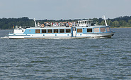 Schifffahrt auf dem Senftenberger See, Foto: Seestadt Touren