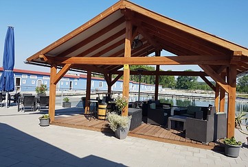 Restaurant "Zur alten Badeanstalt" im Marina Park Eberswalde