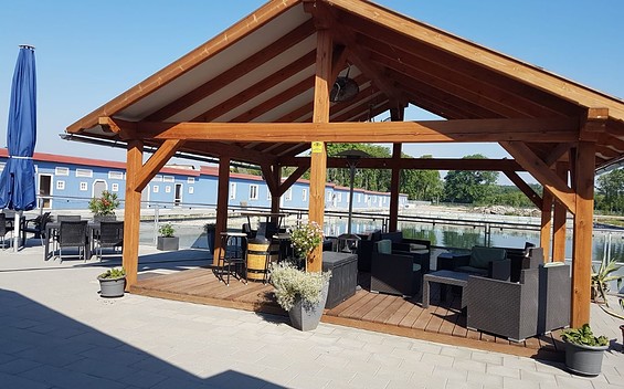Terrasse, Foto: Marina Park Eberswalde