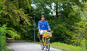 Der Cottbuser Postkutscher auf dem Spreeradweg (Foto: CMT Cottbus, Andreas Franke)