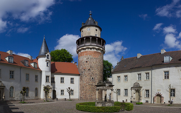 Blick über den Schlossinnenhof, Foto: Bansen/Wittig