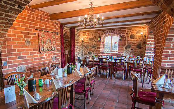 Restaurant im Havelschloss Zehdenick, Foto: Anika Denil