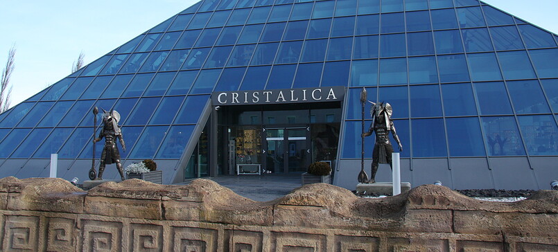 Cristalica Kingdom - Glass Pyramid in Döbern