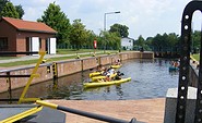 Auf der Stadtschleuse Eberswalde, Foto: KAG, Doris Angelov