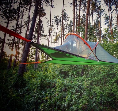Hanging Tents, Foto: Waldparadies Borkheide