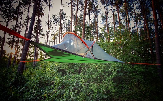 Hanging Tents, Foto: Waldparadies Borkheide