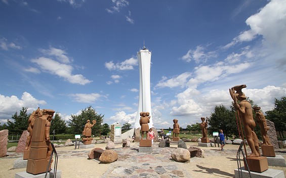 Observation Tower at Teichland Adventure Park