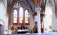 Altar der Evangelische Kirche Heinersbrück, Foto: Amt Peitz
