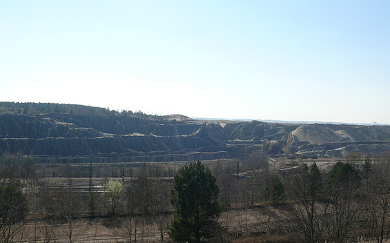 Stillgelegter Braunkohletagebau Cottbus-Nord, Foto: Amt Peitz