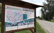 Direkt am Flämingradweg gelegen, Berfried der Burg Walterniendorf, Foto: Tourismusverband Fläming e.V.