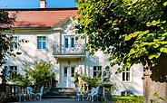 Schloss Blankensee, Front, Foto: Tagen + Feiern im Grünen GbR