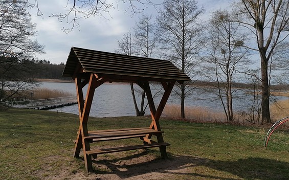 Bathing Area at Lake Menowsee in Steinförde