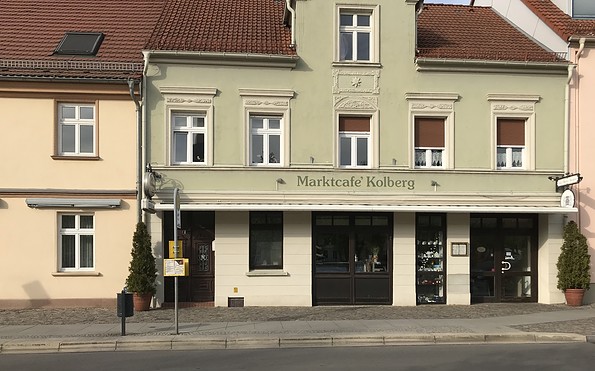Marktcafé Kolberg Templin, Foto: Anet Hoppe