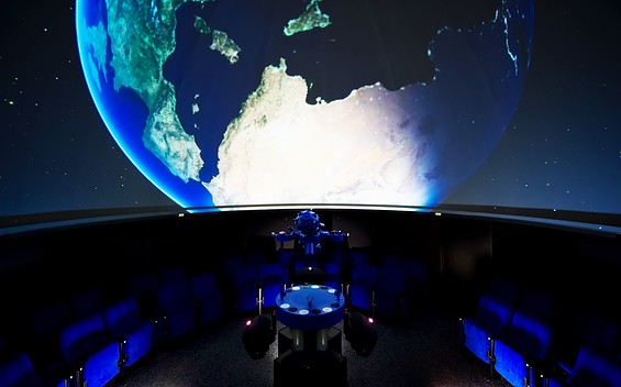 Urania-Planetarium Potsdam - Interior View, Photo: Yvonne Dickopf