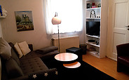 Wohnzimmer im Ferienhaus Plaue, Foto: Fam. Marquard