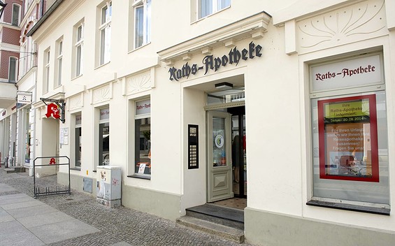 Raths Apotheke -the oldest pharmacy in Brandenburg
