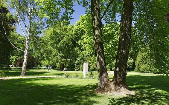Humboldthain mit Denkmal, Foto: Ulf Boettcher