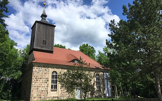 Dorfkirche im alten Mahlower Dorfkern,  Foto: Tourismusverband Fläming e.V.