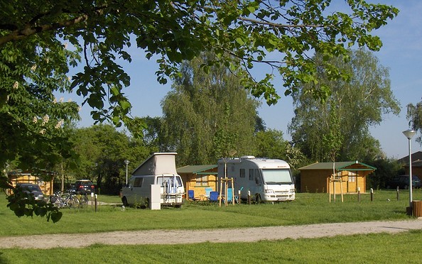 Wohnmobilstellplatz Flaeming Camping Oehna © H. Marufke