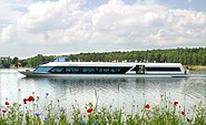 MS Belvedere on the River Havel (c) Weisse Flotte Potsdam GmbH