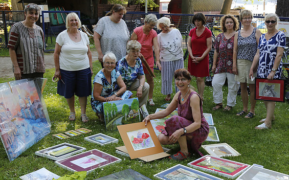 Die Frauen vom Altenhofer Kunstkurs