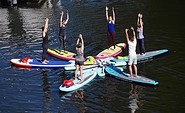 Yoga auf dem Wasser, Foto: Karen Baumhöver-Wegener