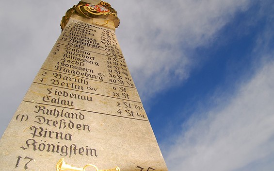 Postdistanzsäule  Foto: M. Bartkowiak TKS