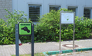 E-Ladesäule am Flugplatz, Foto: Flugplatzgesellschaft Schönhagen mbH