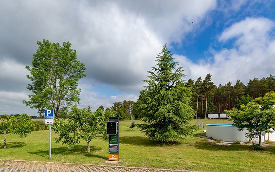 Charging station at Guest House Zum Reiterhof