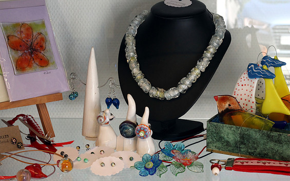 Produkte der Perlenbutze Hilke Häusler, Foto: Tourismusverband Dahme-Seenland e.V. / Pauline Kaiser