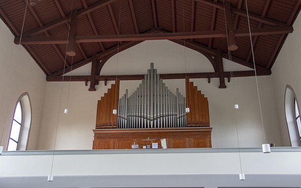 Orgel in der Katholische Kirche Forst (Lausitz), Foto: TMB-Fotoarchiv/ScottyScout