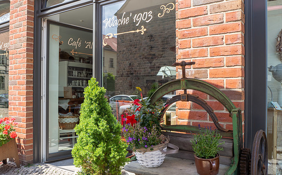 Café Alte Wache in Beelitz, Foto: Tourismusverband Fläming e.V.