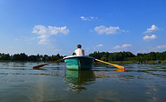 Boot auf dem Schweriner See, Foto: Tourismusverband Dahme-Seenland e.V. / Juliane Frank