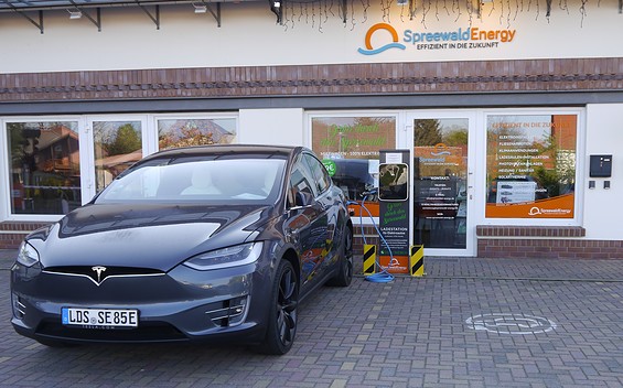 Spreewald Energy – charging station at “Grün durch den Spreewald” car rental