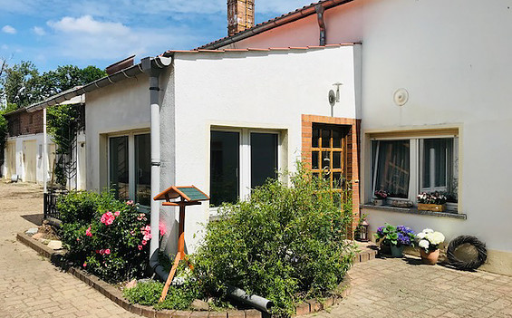 Außenansicht Ferienhaus Niedergörsdorf, Foto: Petra Wolters