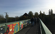 &quot;Millionenbrücke&quot; über die Bahntrasse, Foto: TVF e.V.