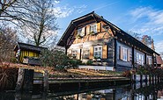 typisches Spreewaldhaus in Lübbenau, Foto: TMB Fotoarchiv/Steffen Lehmann