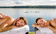 Massage am See, Foto: Beate Wätzel
