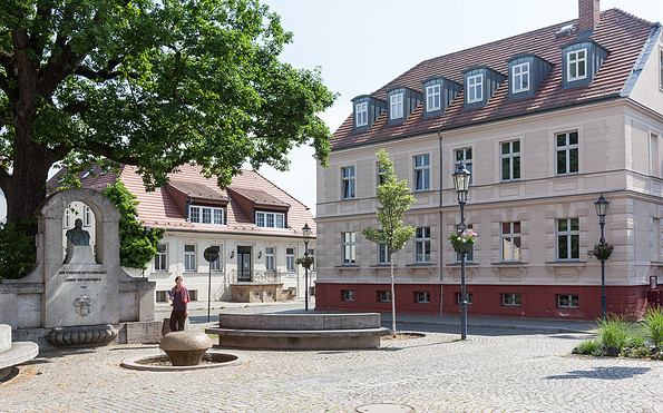 Marktplatz in der Altstadt von Teltow, Foto: J. Marzecki
