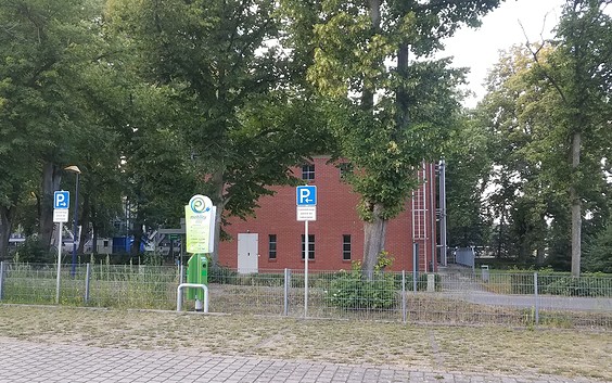 Charging Station at the Niederfinow Boat Lift